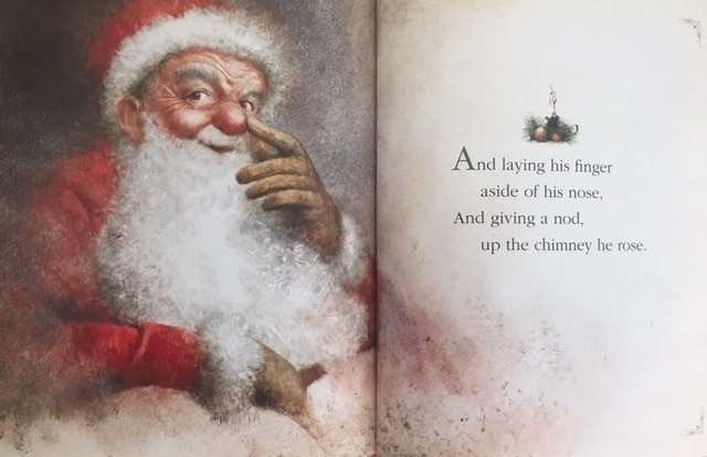 ”サンタクロースのまえの夜”の英語絵本はThe Night Before Christmas