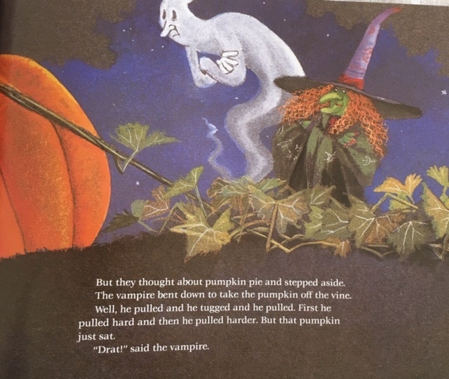 絵本で英語を学ぼう②Big Pumpkin ハロウィンの季節に!