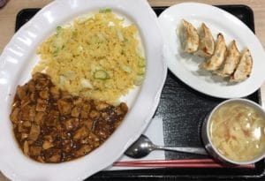 Mabo-tofu at chinese food court at Karuizawa outlet